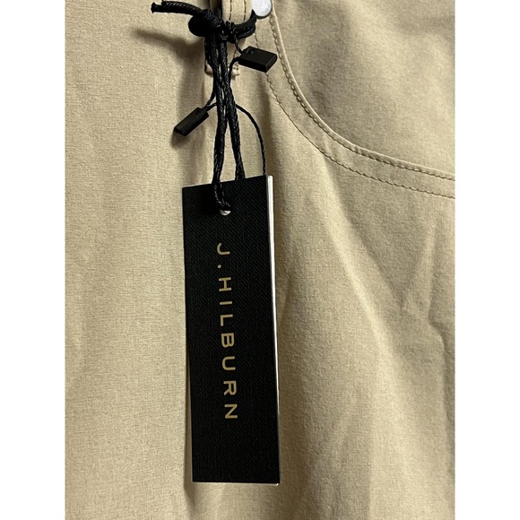 J Hilburn Pants Mens XL W46 Khaki Tan Kburger Performance Stretch‎ 5 Pocket New - Picture 3 of 13